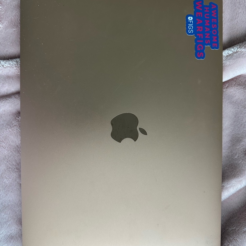 Apple Metallic Gold Laptop